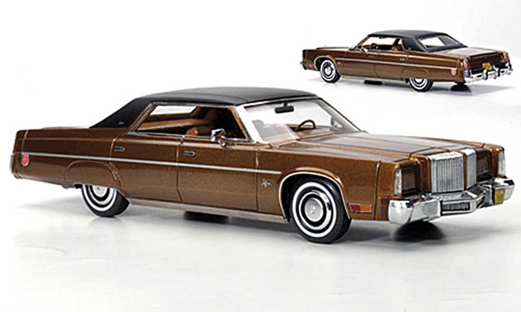 Chrysler Imperial 1/43 American Excellence marron/noire limited edition 1975 miniature