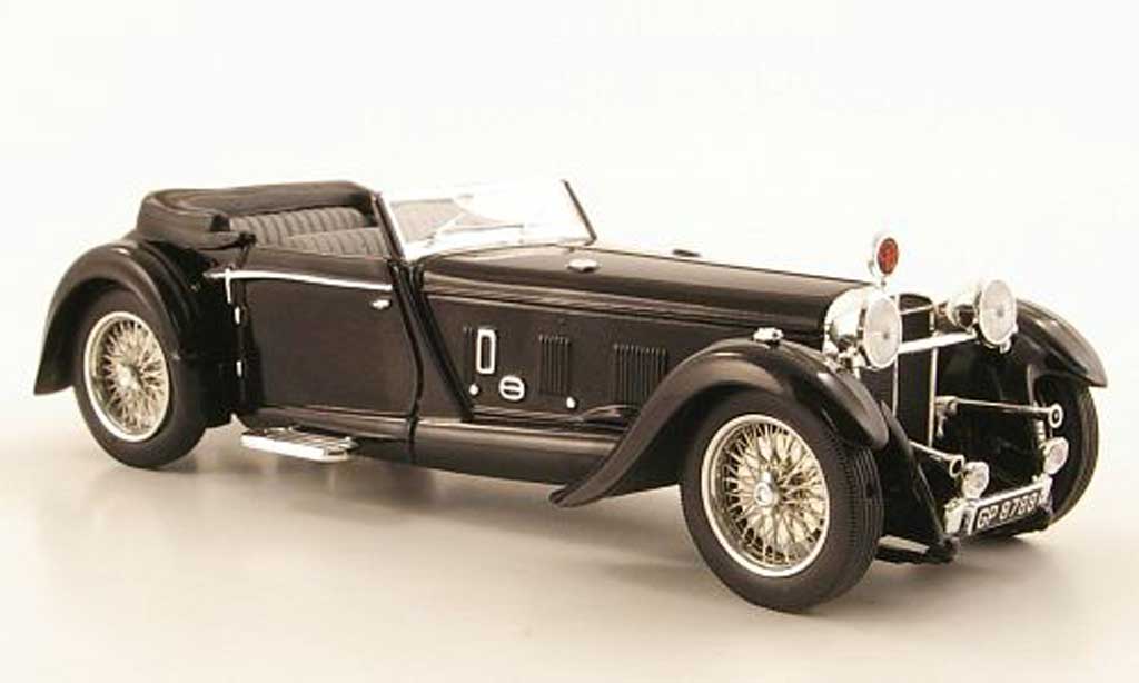 Daimler Double Six 1/43 IXO 50 Convertible noire 1931 miniature