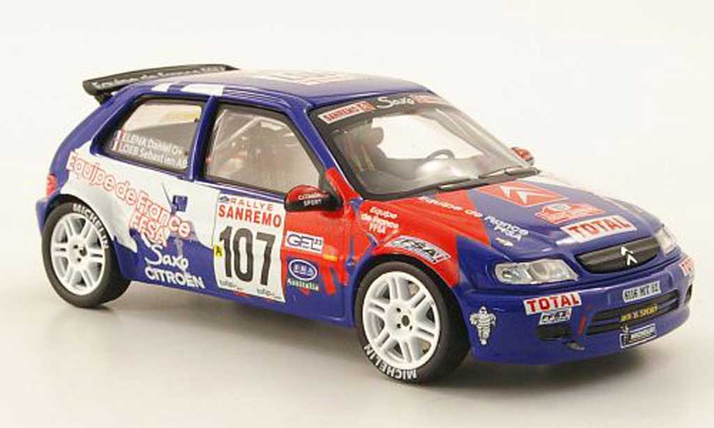 Citroen Saxo Kit Car 1999 1/43 IXO Kit Car 1999 No.107 Rally Sanremo
