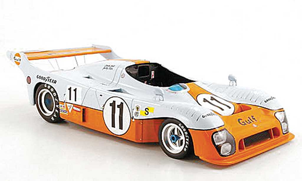Mirage GR8 1/18 Spark No.11 Gulf J.Ickx/D.Bell 24h Le Mans 1975 miniature