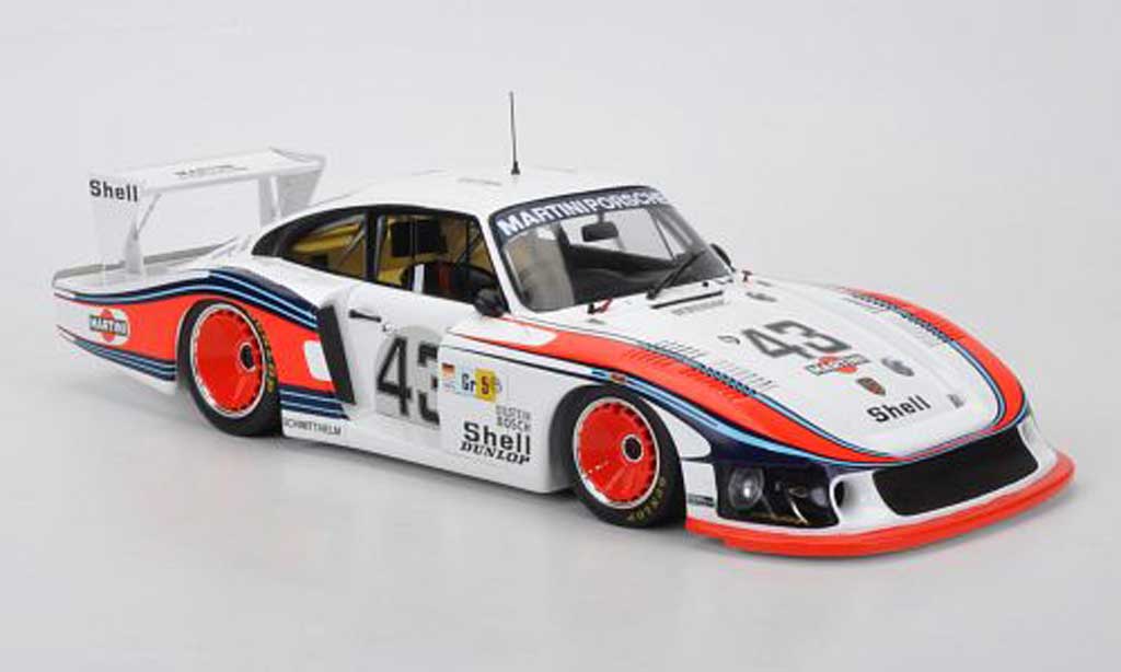 Porsche 935 1978 1/18 Spark 1978 No.43 Moby Dick Martini R.Stommelen/M.Schurti 24h Le Mans miniature