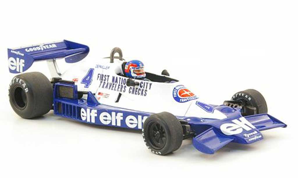 Tyrrell 008 1/43 Spark No.4 Elf P.Depailler GP Monaco 1978 miniature