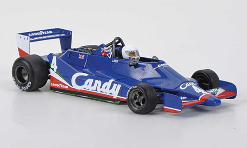 Tyrrell 009 1/43 Spark No.4 Candy G.Lees GP Deutschland 1979 miniature