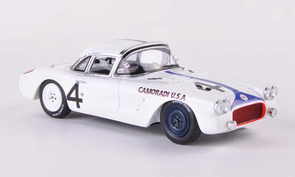 Chevrolet Corvette C1 1/43 Spark C1 No.4 L.Lilley/F.Gamble 24h Le Mans 1960 diecast model cars
