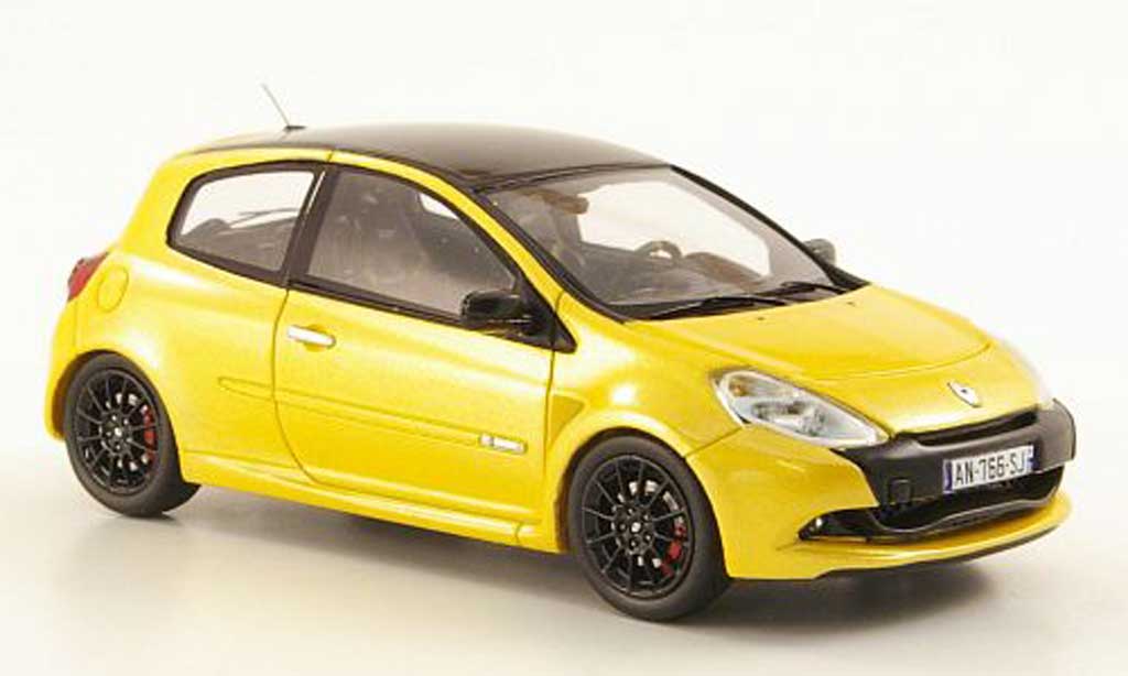 Renault Clio Cup 1/43 Spark Cup R.S. jaune/noire 2011 miniature