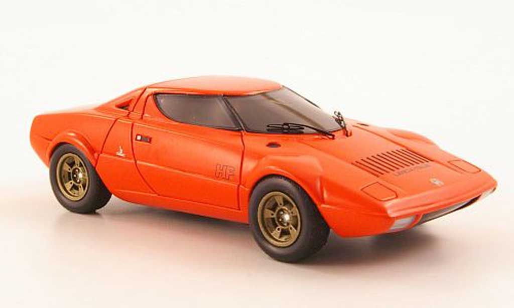 Lancia Stratos HF 1/43 Premium X HF rouge orange Autosalon Turin 1971 miniature