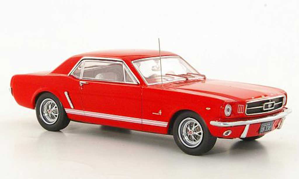 Ford Mustang 1965 1/43 Premium X 1965 red diecast model cars