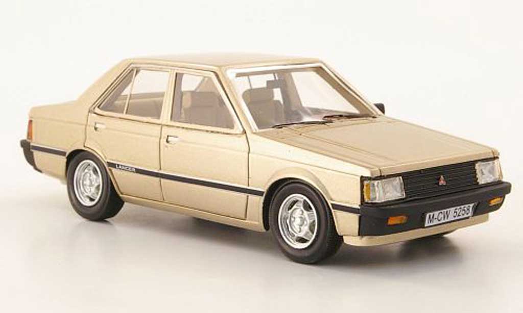 Mitsubishi Lancer 1/43 Neo beige limited edition 1980 miniature