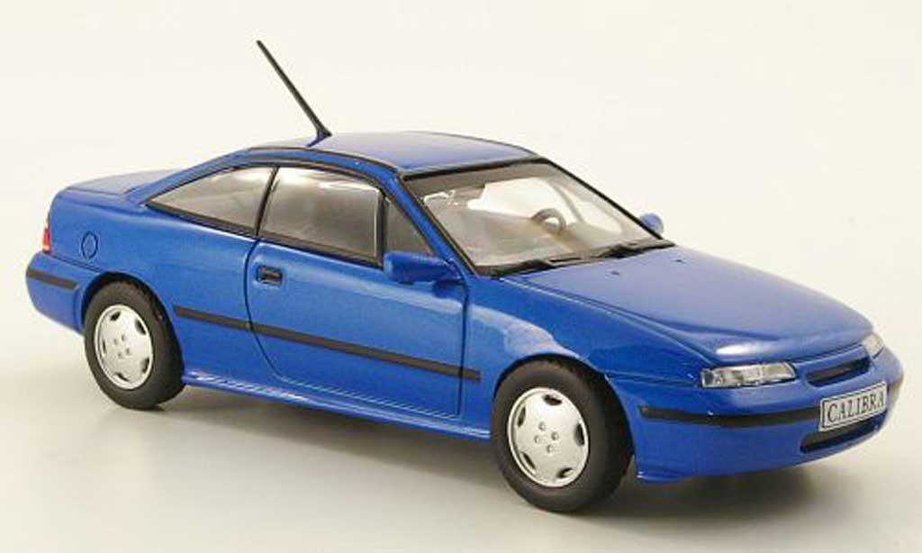 Opel Calibra 1/43 Hachette V6 bleu (ohne Magazin) 1993 diecast model cars