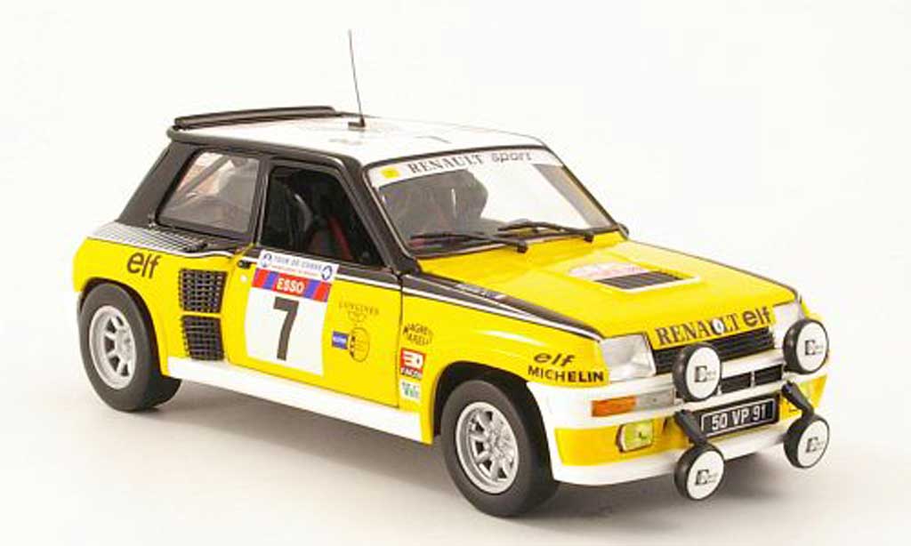 Die cast 1/43 Modellino Auto Renault 5 Maxi Turbo Rally Tour de Corse 1982 