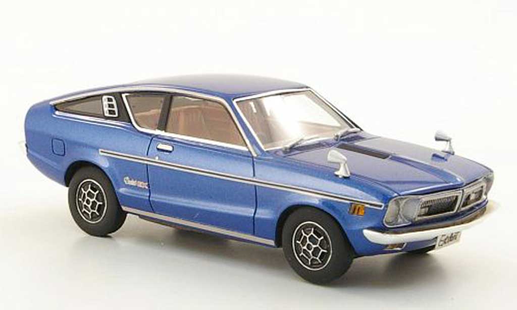 Nissan Sunny 1/43 Hi Story Coupe GX bleu RHD 1973 miniature
