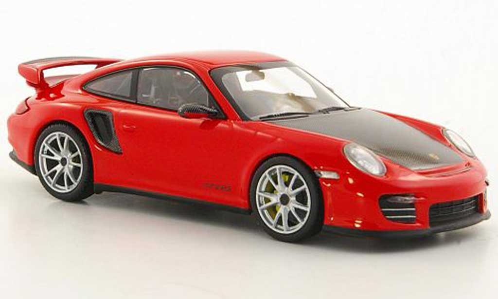 Porsche 997 GT2 RS 1/43 Minichamps GT2 RS 2010 (II) rouge/carbonoptik