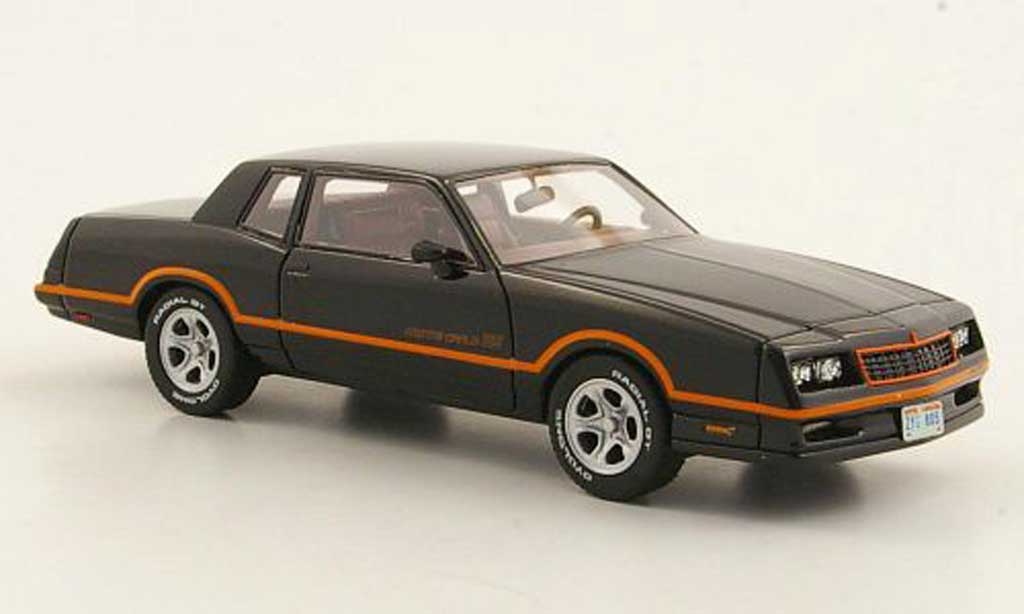 Chevrolet Monte Carlo 1/43 Neo SS noire 1986 miniature