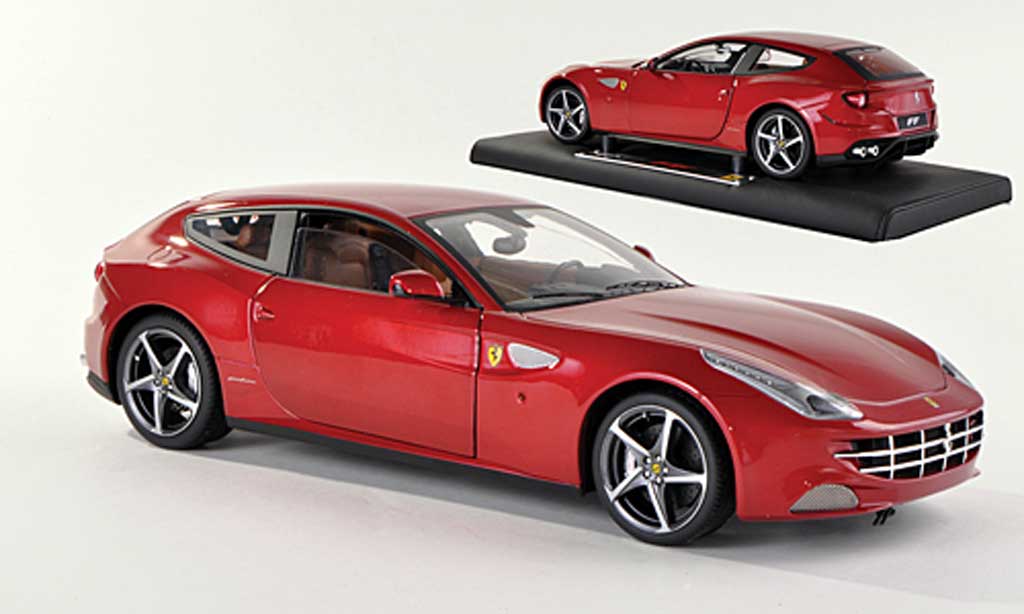 Ferrari FF 1/18 Hot Wheels Elite rot (Elite Special) modellautos