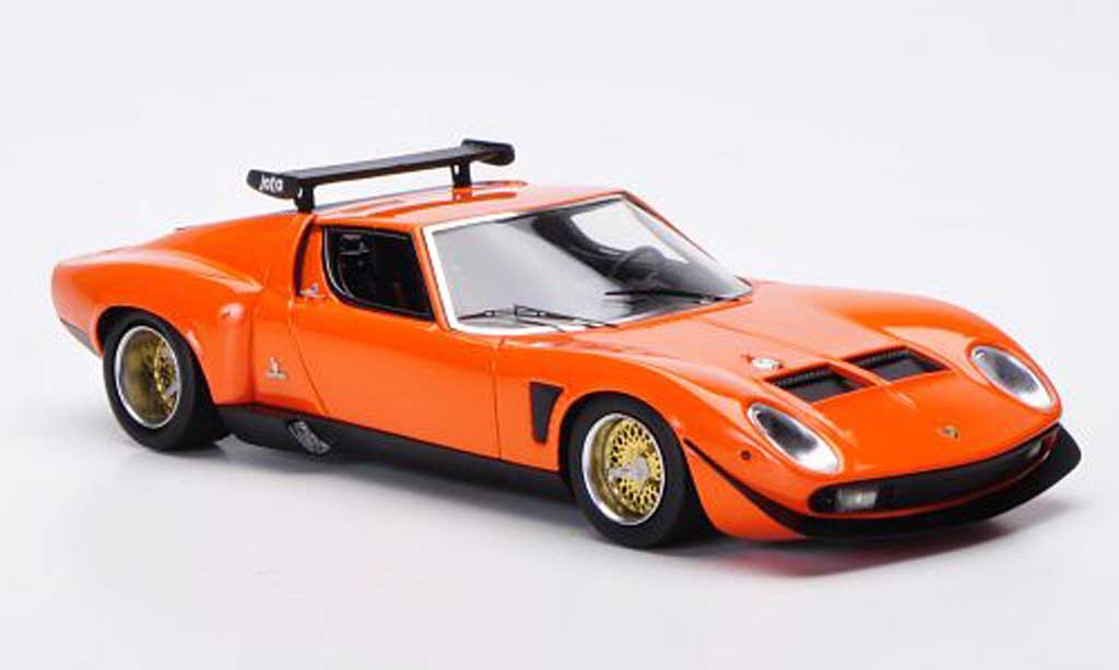 Diecast model cars Lamborghini Miura Jota 1/43 FrontiArt Jota SVR