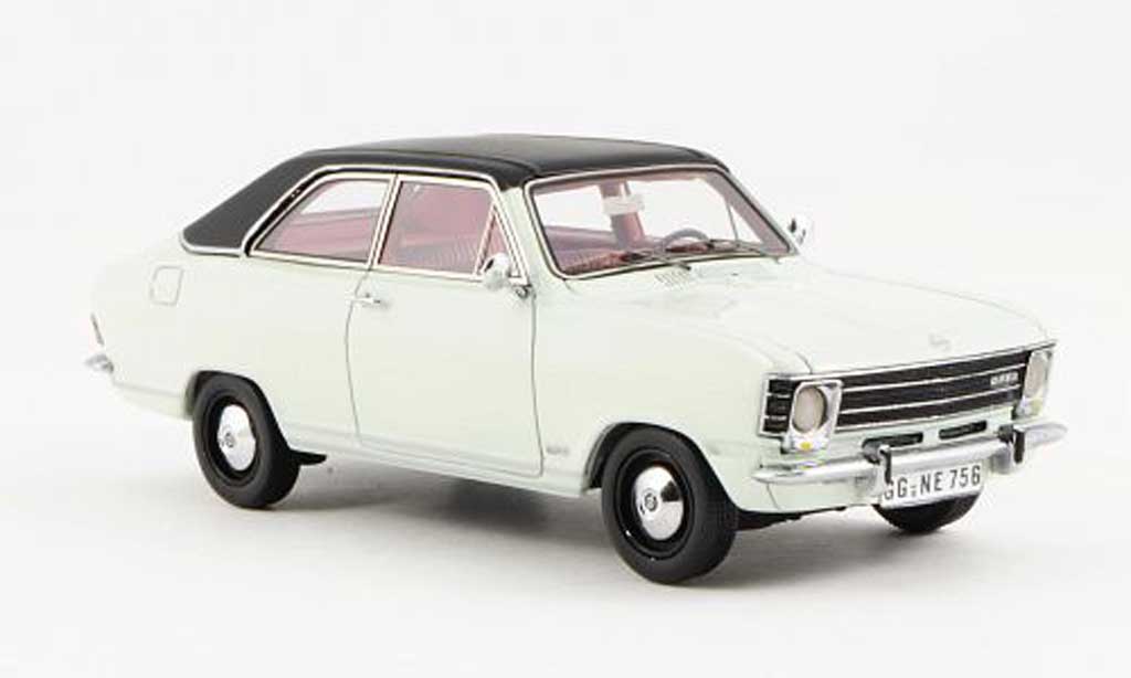 Opel Olympia 1/43 Neo A LS blanche/noire 2-Turer 1970 miniature