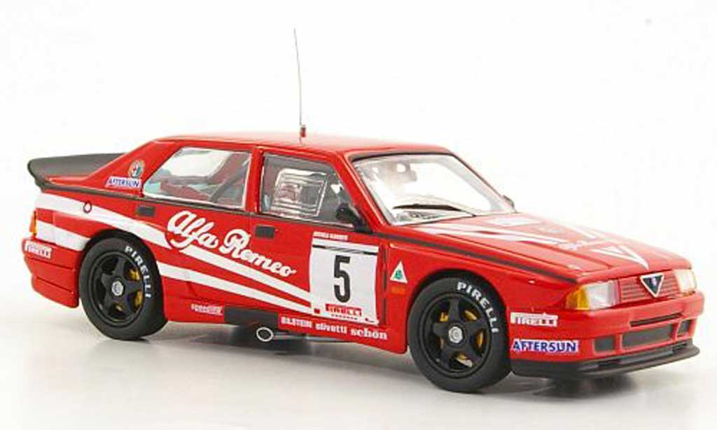 Alfa Romeo 75 Evoluzione 1/43 M4 Evoluzione No.5 M.Alboreto Rally Monza 1988 diecast model cars