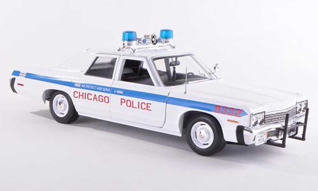 Dodge Monaco 1974 1/18 Ertl Chicago Police police (US) miniature