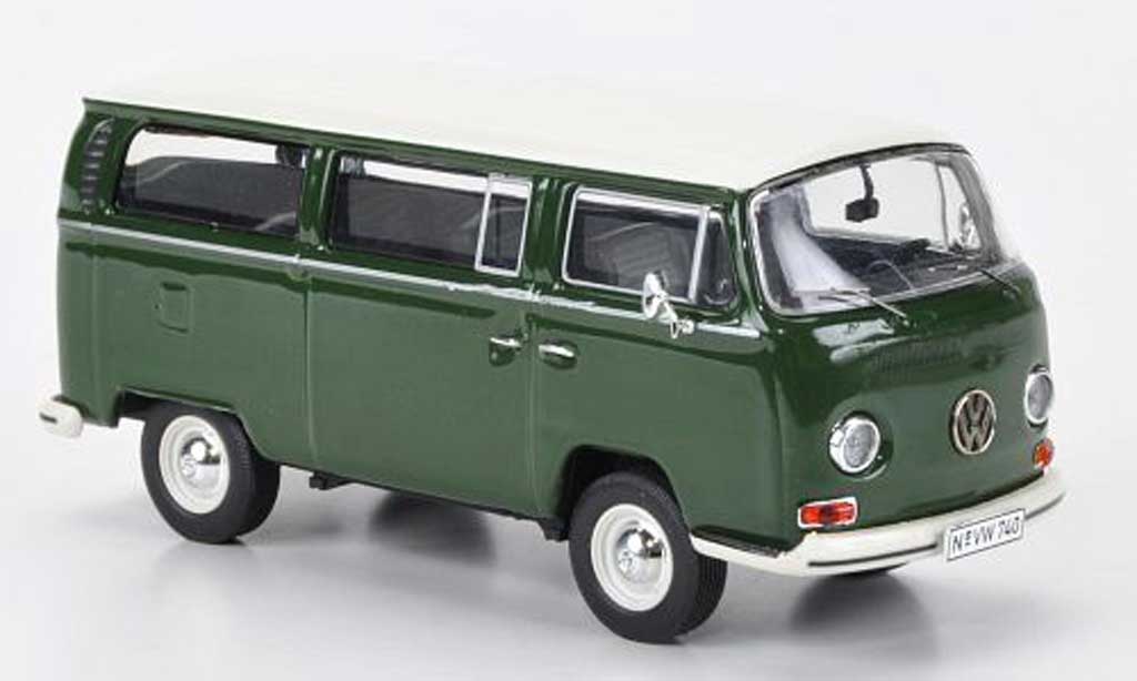 Volkswagen T2 1/43 Premium ClassiXXs a Bus L grun/blanche miniature