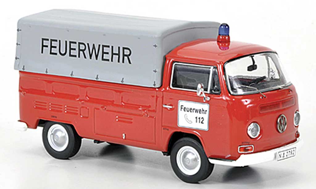 Volkswagen T2 A 1/43 Premium ClassiXXs Pritsche/Plane pompier miniature