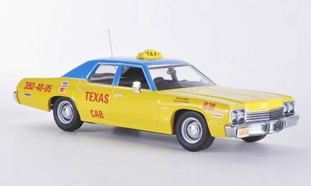 Dodge Monaco 1974 1/43 Minichamps 1974 Texas Cab - Taxi diecast model cars