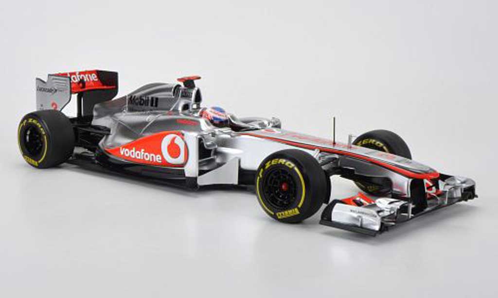 Mercedes F1 1/18 Minichamps McLaren No.3 Vodafone Jenson Button Showcar 2012 coche miniatura