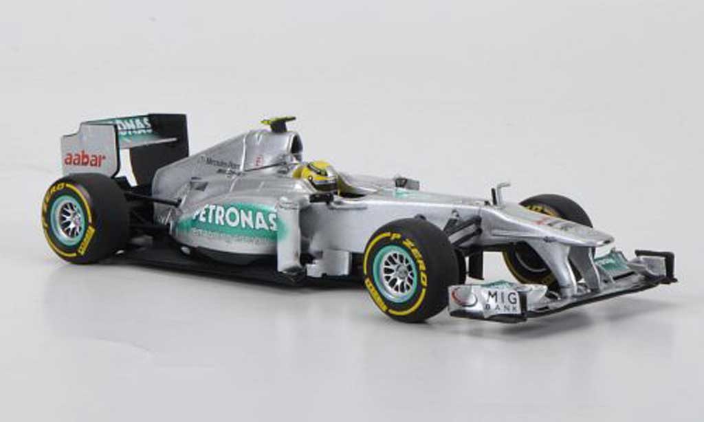 Mercedes F1 2012 1/43 Minichamps AMG Petronas Team No.8 N.Rosberg Prasentationsfahrzeug miniature