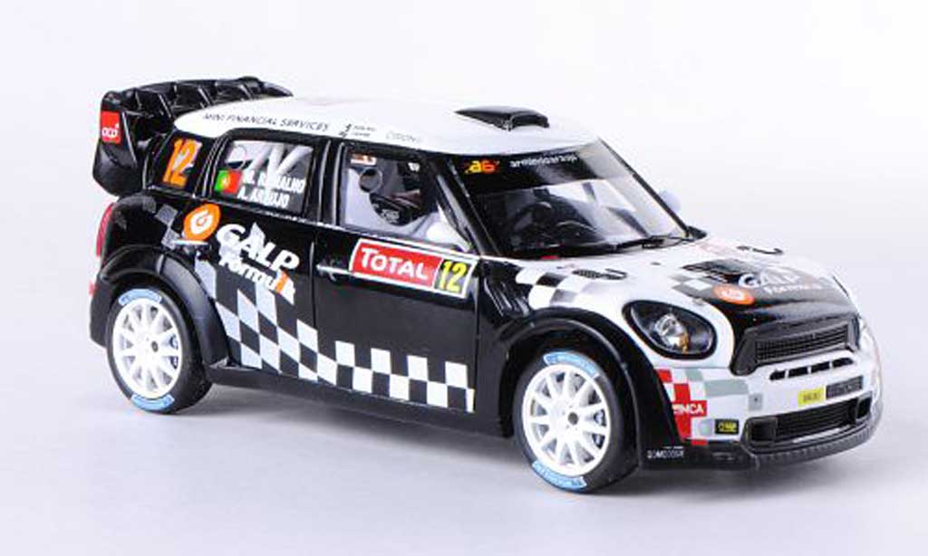 Mini Cooper WRC 1/43 Spark Works No.12 Galp Rallye Monte Carlo 2012 A.Araujo/ M.Ramalho miniature