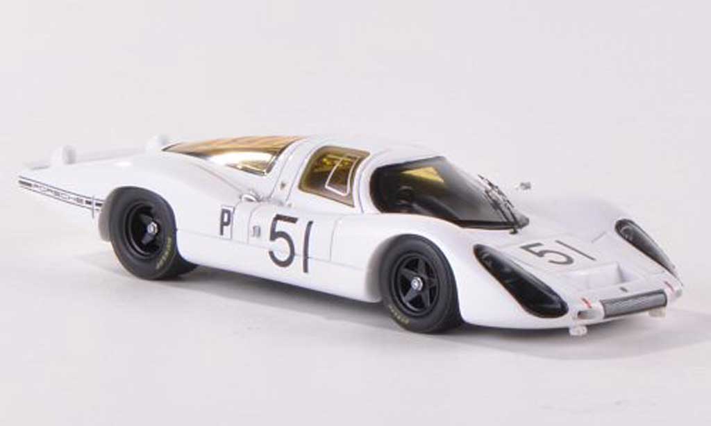 Porsche 907 1968 1/43 Spark 1968 LH No.51 24h Daytona J.Schlesser/J.Buzzetta miniature