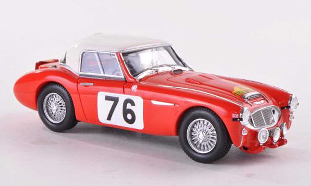 Austin Healey 3000 1/43 Spark No.76 Rally Liege-Rome-Liege 1960 P.Moss/A.Wisdom miniature