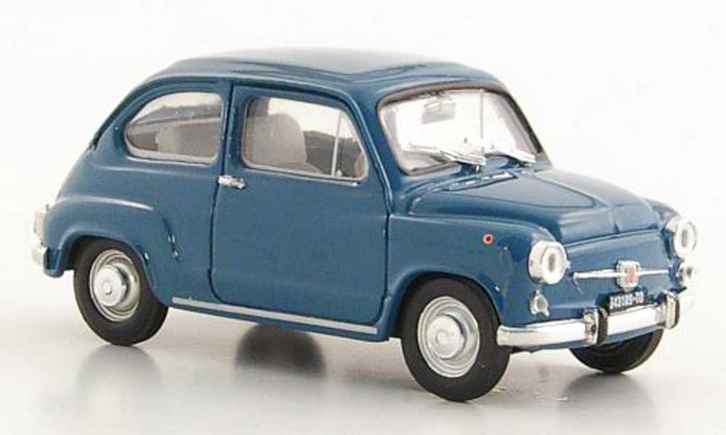 Fiat 600 1/43 Brumm D bleu ''Fanaloni'' 1965 miniature