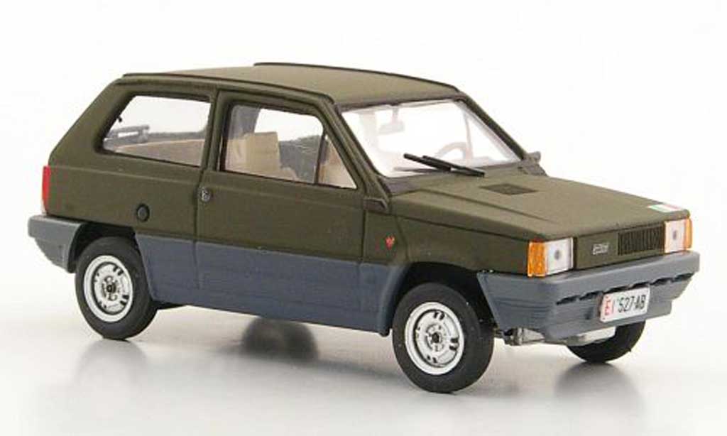 Fiat Panda 1/43 Brumm 45 italienisches Militar olivgrun 1980 miniature