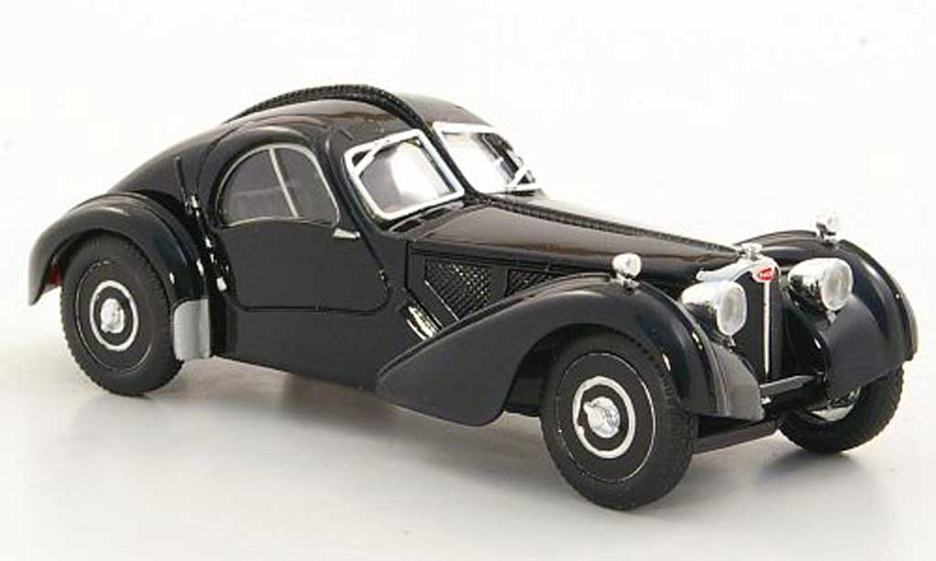 Bugatti 57 SC 1/18 Brumm SC Atlantic noire 1938 miniature