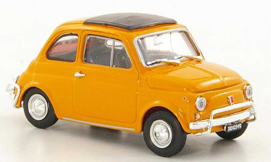 Fiat 500 L 1/43 Brumm L jaune 1968 miniature