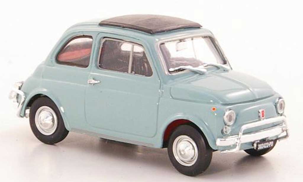Fiat 500 L 1/43 Brumm L bleugrise 1968 miniature
