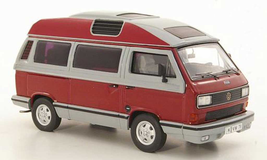 Volkswagen T3 B Miniature B Dehler-Profi Rouge/grise Sondermodell MCW ...