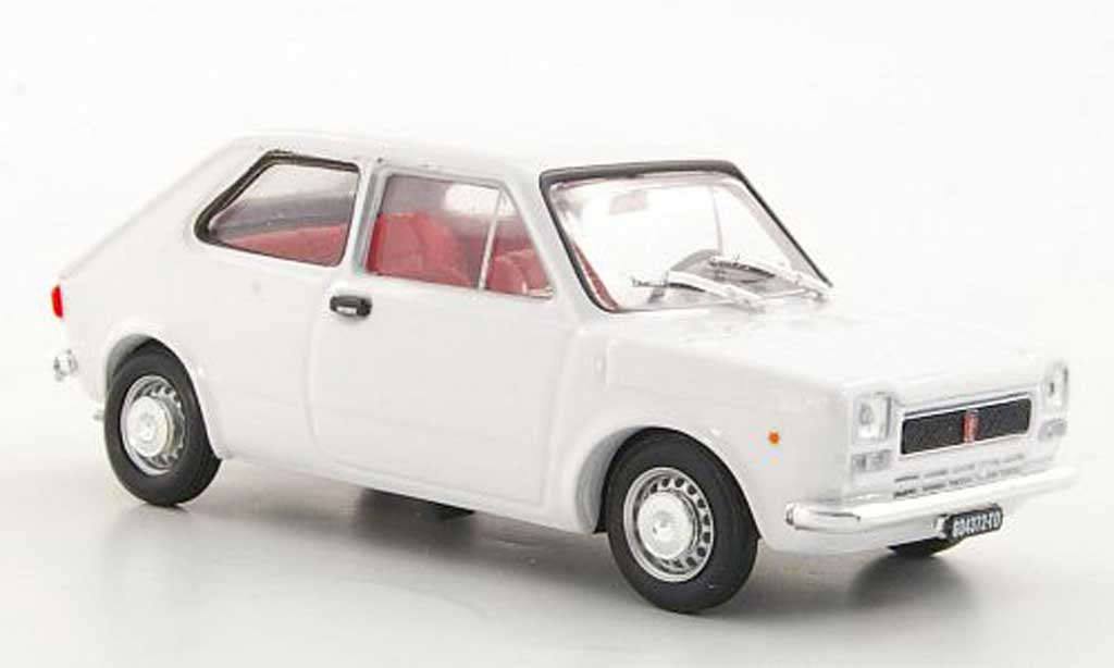 Fiat 127 1/43 Brumm blanche 1971 miniature