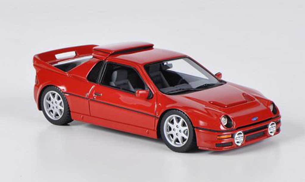 Ford RS 200 1/43 HPI rouge LHD miniature