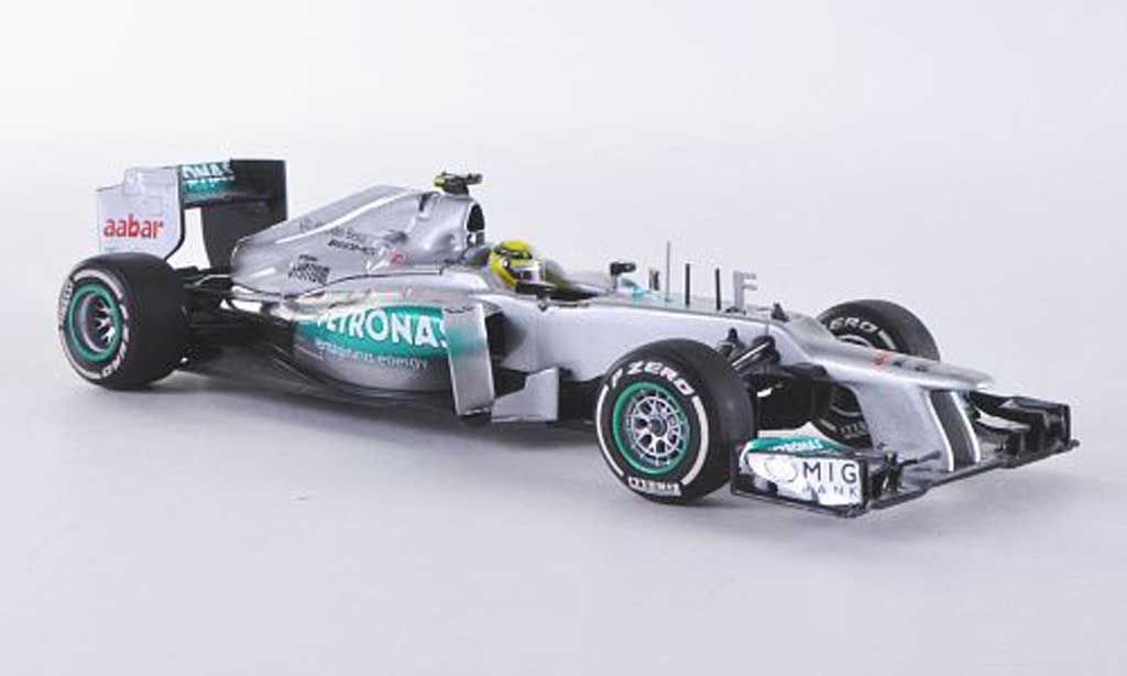 Mercedes F1 2012 1/43 Minichamps 2012 Team W03 No.8 AMG Petronas N.Rosberg GP China diecast model cars