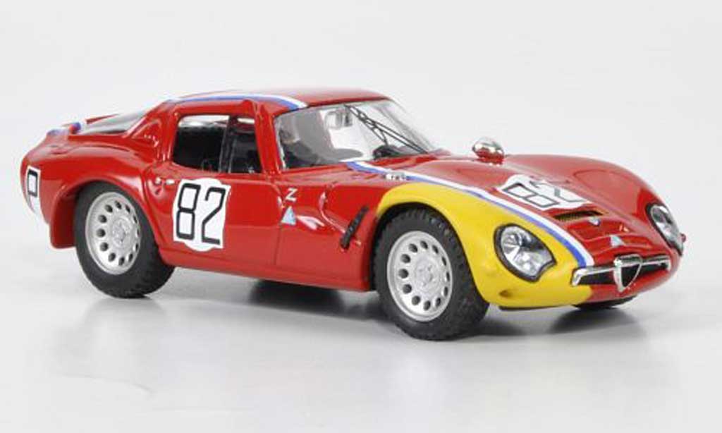 Alfa Romeo TZ2 1/43 Best No.82 Trosch / Pilette Nurburgring 1967 miniature