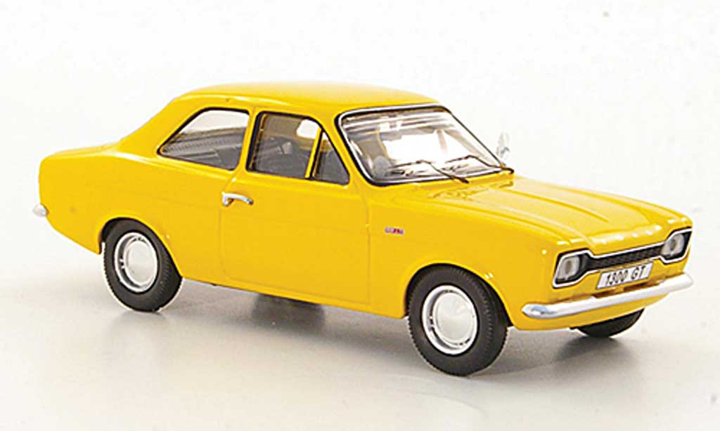 Ford Escort MK1 1/43 Trofeu MK1 1300 GT jaune LHD 1968 miniature