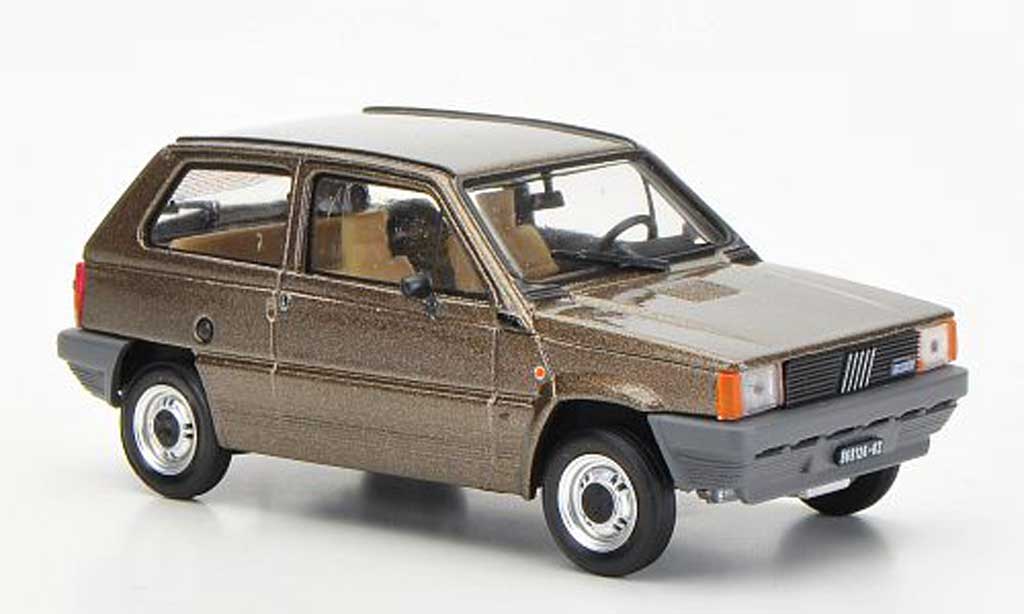 Fiat Panda 1/43 Brumm 45S marron 1982 miniature