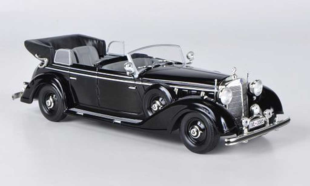 Mercedes 770 1/43 WhiteBox K Cabriolet black 1938 diecast model cars
