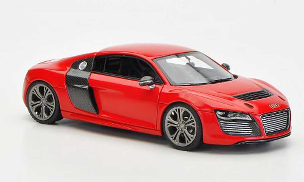 Audi R8 e-tron 1/43 Look Smart e-tron Concept rouge/carbonoptik miniature