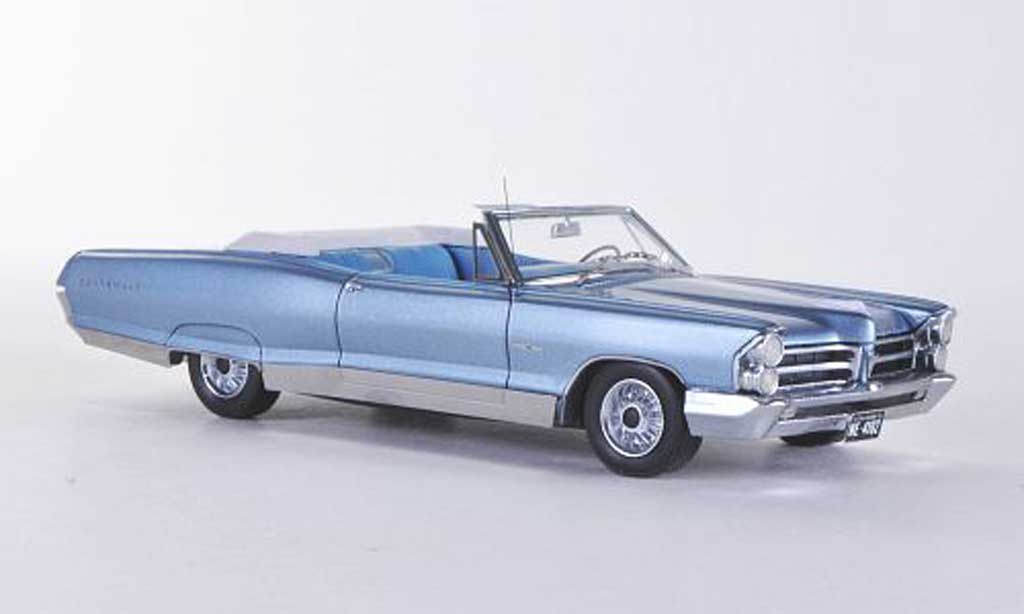 Pontiac Bonneville 1/43 American Excellence Convertible bleu limitierte Auflage 500 Stuck 1965 miniature