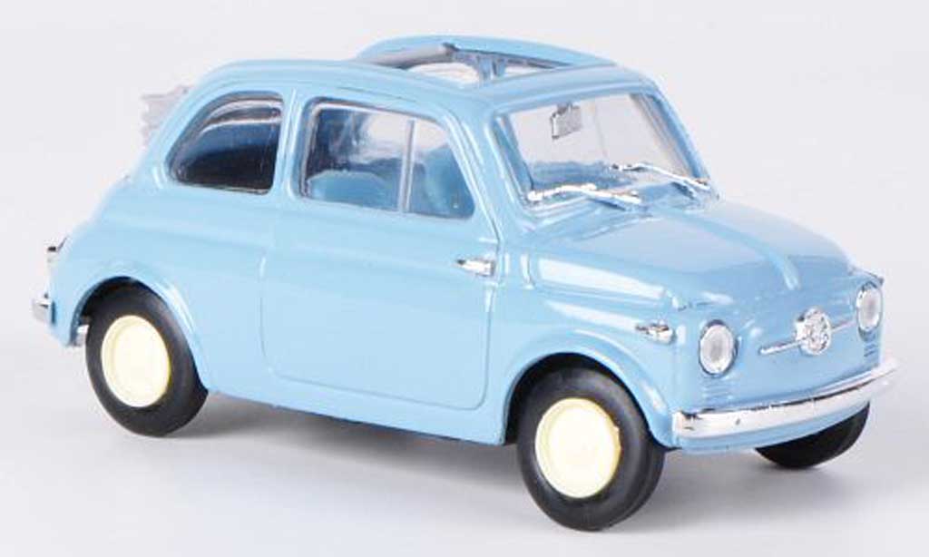 Miniature Fiat 500 1/43 Solido Rouge Offen 1957 - Voiture