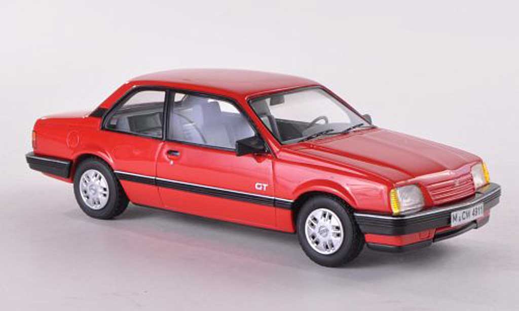 Opel Ascona C 1/43 Neo C GT 2-Turer rouge limitierte Auflage 300 Stuck 1986 miniature