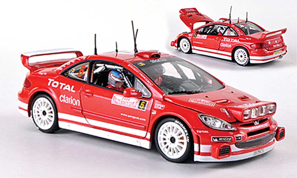 Peugeot 307 WRC 1/43 Vitesse WRC No.6 Total Rally Monte Carlo F.Loix/S.Smeets 2004 modellautos