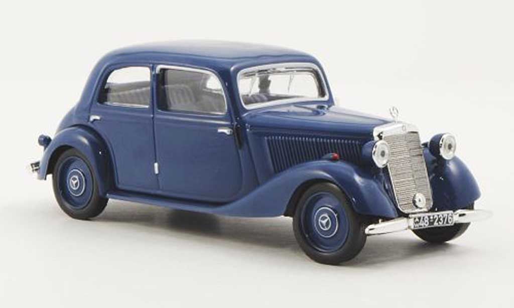 Mercedes 170 1/43 WhiteBox V (W136) bleu 1949 diecast model cars