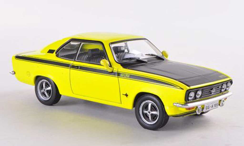 Opel Manta A 1/43 WhiteBox A GT/E yellow/black
